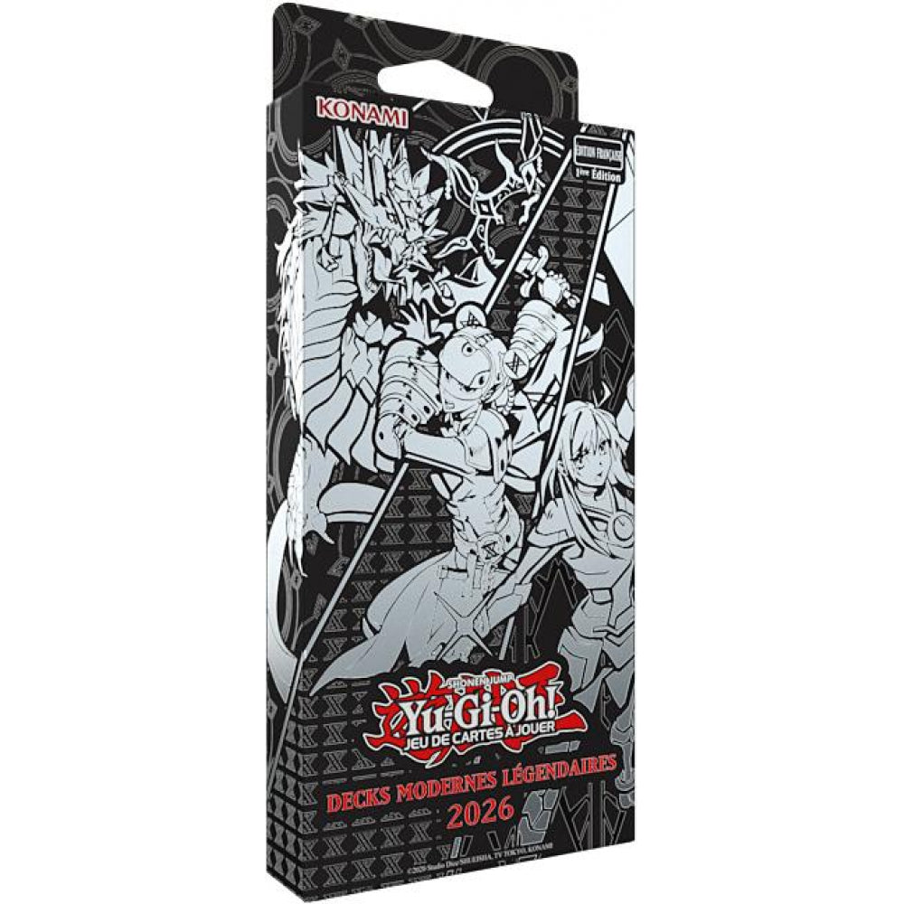Yu-Gi-Oh! Coffret Decks Modernes Légendaires 2026 : Assaut de l'Air, Sabre X et Mitsurugi - DracauGames