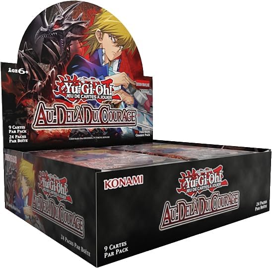 Yu-Gi-Oh! Display de 24 boosters : Au-Delà du Courage