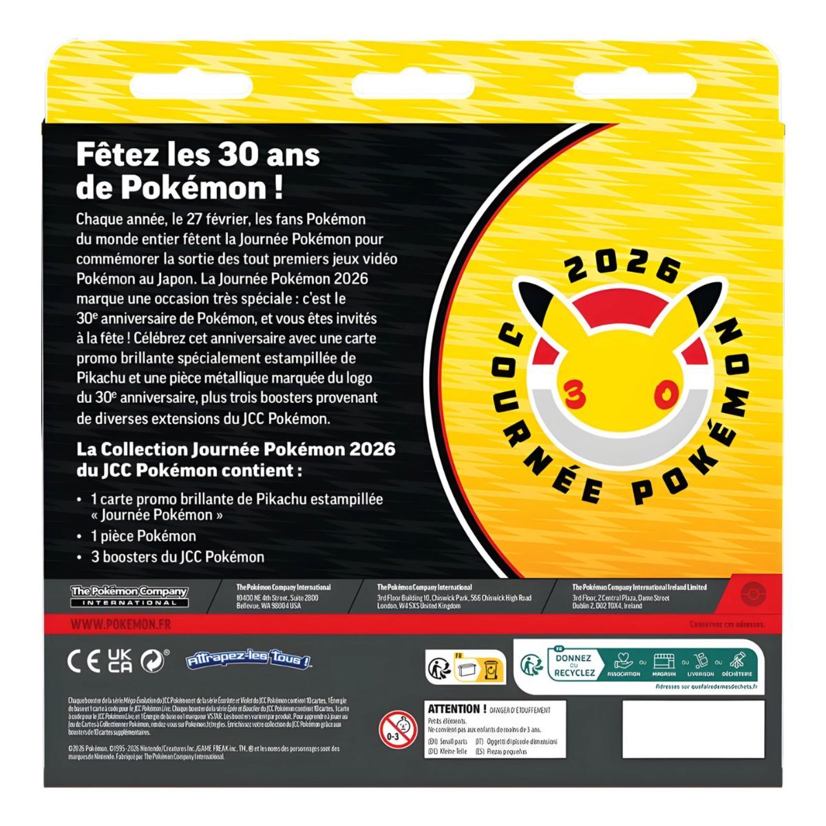 Pokémon - Coffret Collection Journée Pokémon 2026 (Pokémon Day)