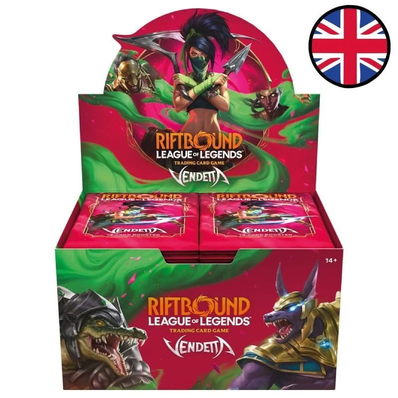 Riftbound TCG | League Of Legends - Display de 24 boosters Set 4 : Vendetta - VERSION ANGLAISE