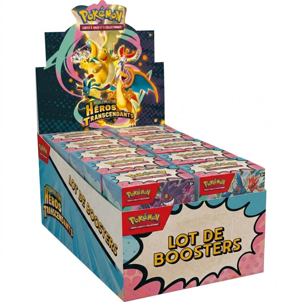 Pokémon - Display de 10 Bundle / Lot de Boosters ME02.5 : Héros Transcendants - DracauGames