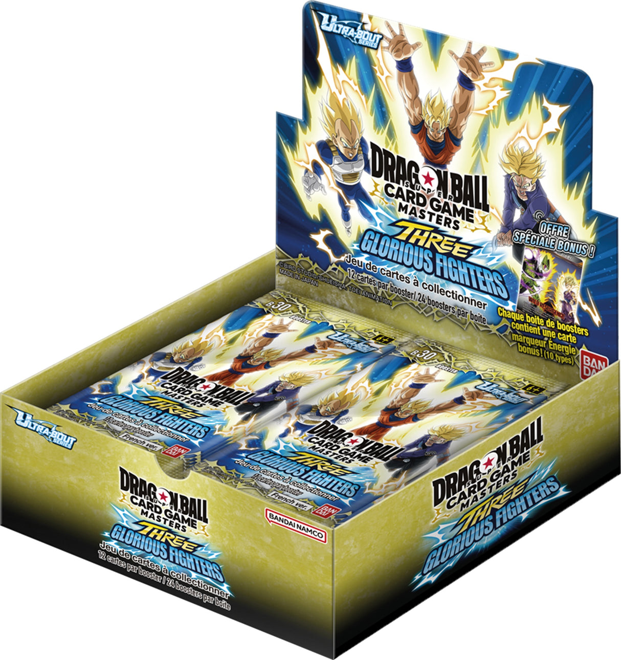 Dragon Ball Super Masters - Display 24 Boosters B30 : Three Glorious Fighters - DracauGames
