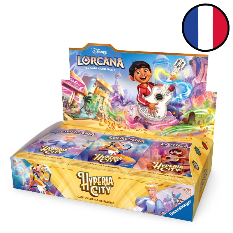 Disney Lorcana TCG - Display 24 boosters Chapitre 14 : Hyperia City