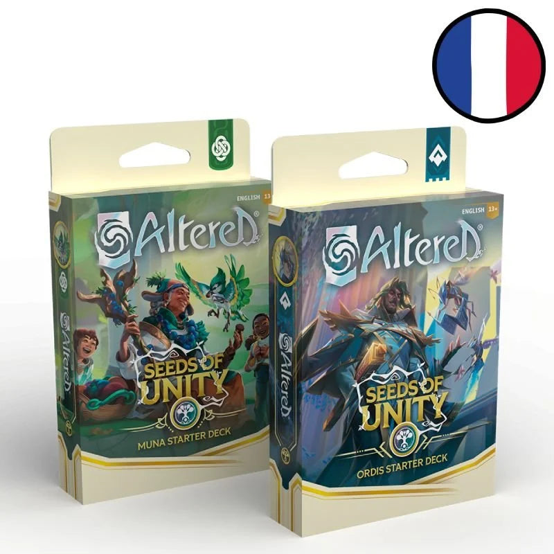 Altered - Lot des 2 decks Les Graines de l'Unité : Muna & Ordis