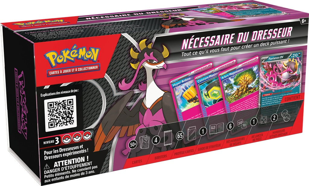 Pokémon - Coffret Nécessaire du Dresseur 2025 : Favianos ex