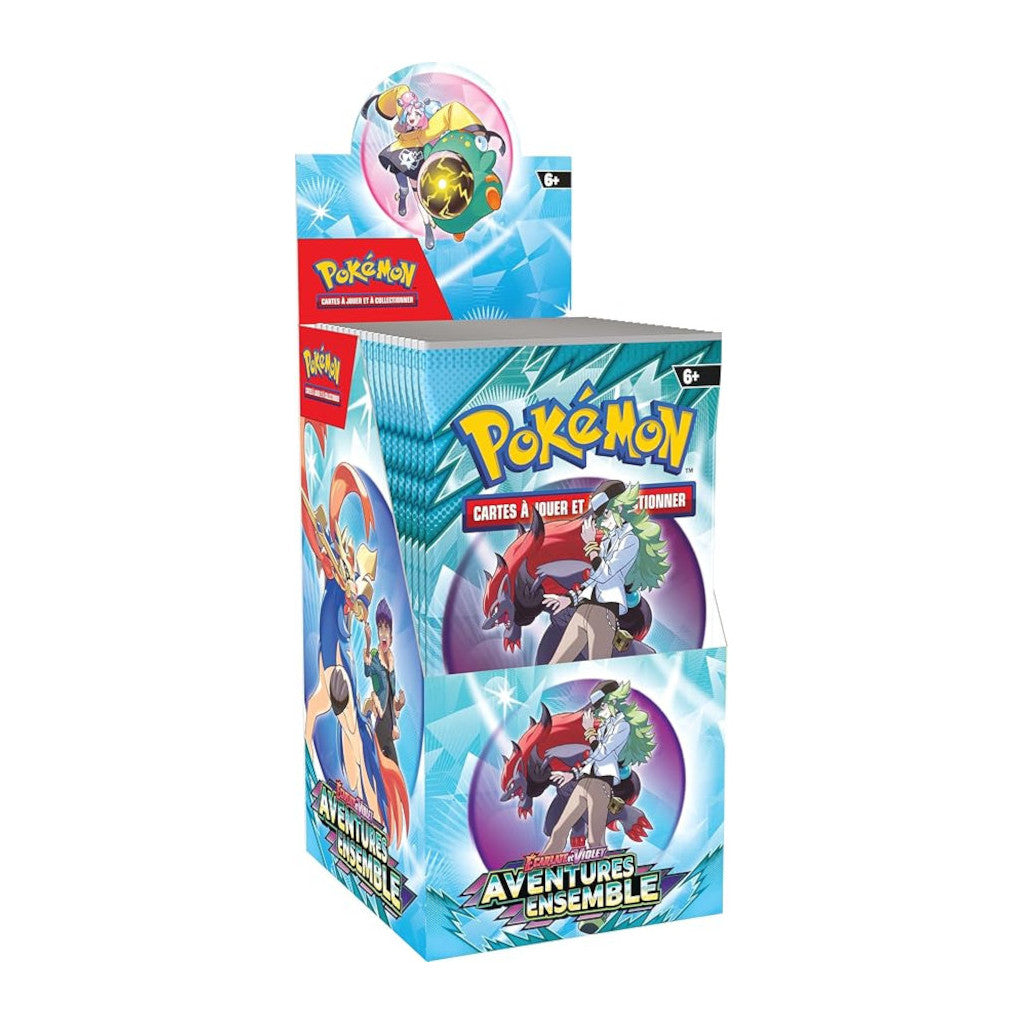 Pokémon - Demi-Display de 18 Boosters EV09 : Aventures Ensemble