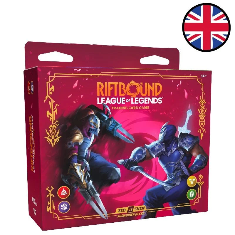Riftbound TCG | League Of Legends - Showdown Deck Set 4 Vendetta : Zed vs Shen - VERSION ANGLAISE