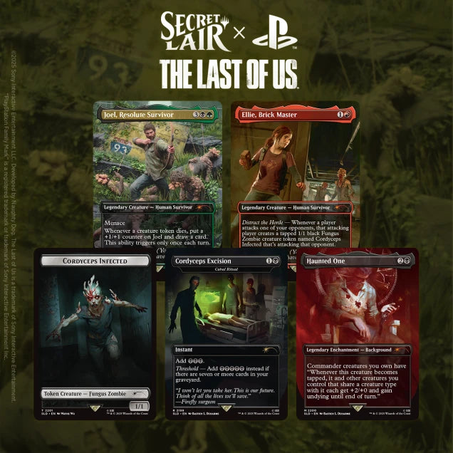Magic The Gathering - Secret Lair x Playstation - The Last of Us : Part I (ANGLAIS)