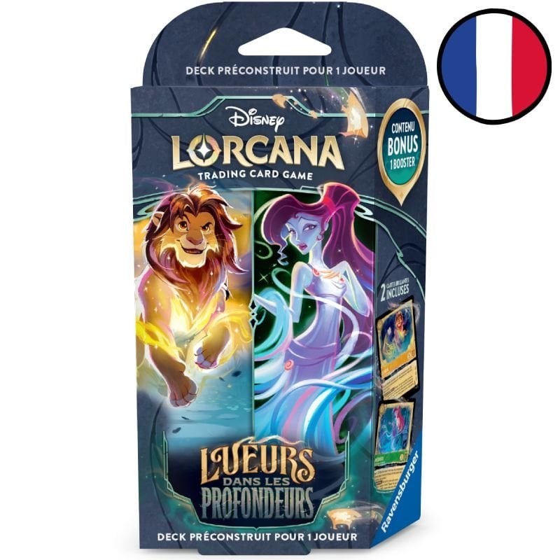 Disney Lorcana - Deck de Démarrage Mufasa & Megara - Chapitre 10 : Lueurs dans les Profondeurs