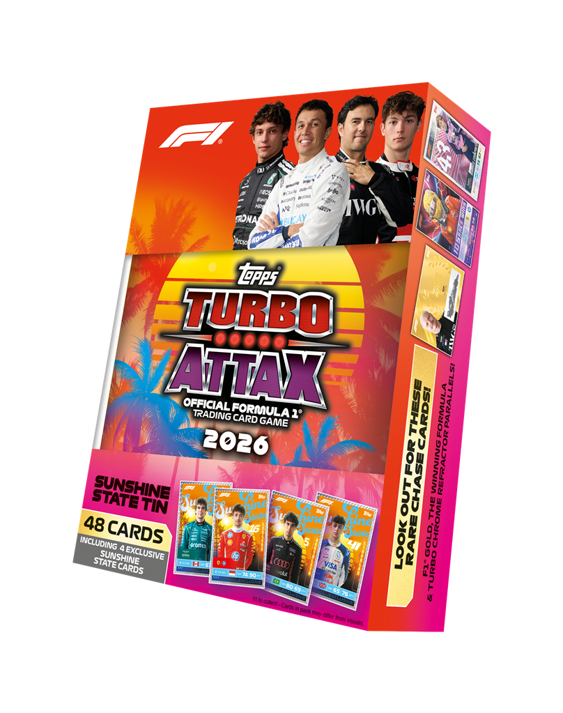 Topps - Mega Tin F1 Turbo Attax 2026-27 - Sunshine State