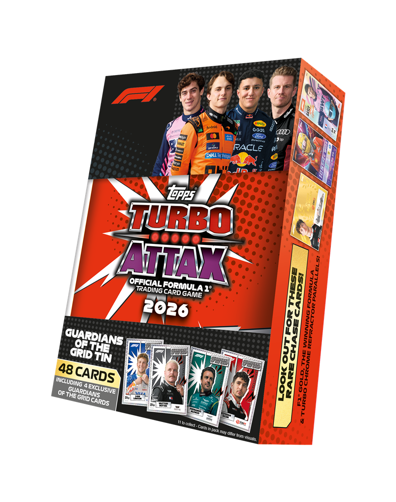 Topps - Mega Tin F1 Turbo Attax 2026-27 - Guardians of the Grid