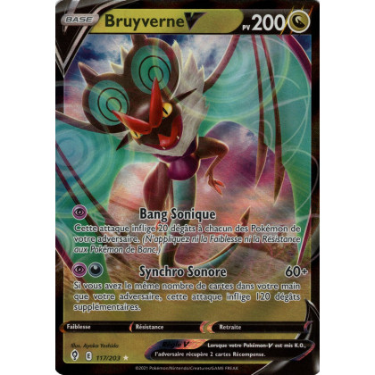 Bruyverne V - EB07 117/203 - Évolution Céleste SWSH07 - Cartes Pokémon