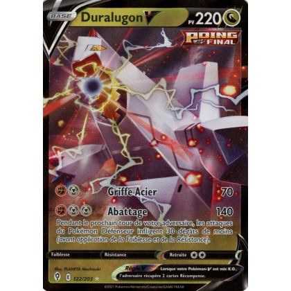 Duralugon V - EB07 122/203 - Évolution Céleste SWSH07 - Cartes Pokémon