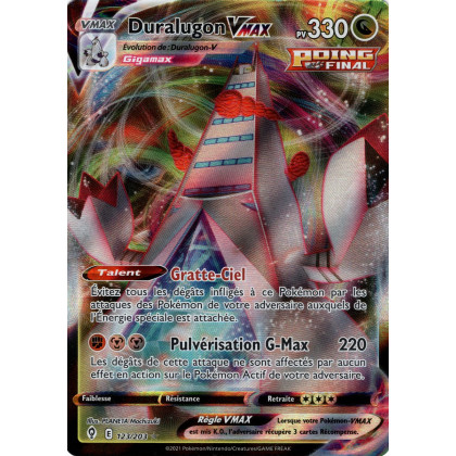 Duralugon VMAX - EB07 123/203 - Évolution Céleste SWSH07 - Cartes Pokémon