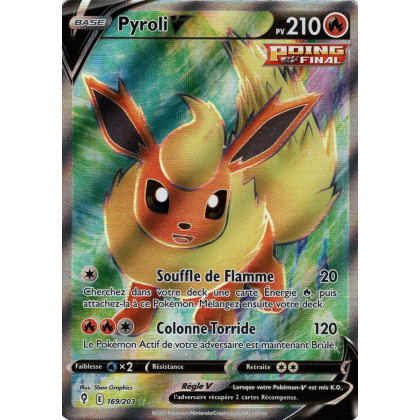 Pyroli-V - EB07 169/203 - Évolution Céleste SWSH07 - Cartes Pokémon