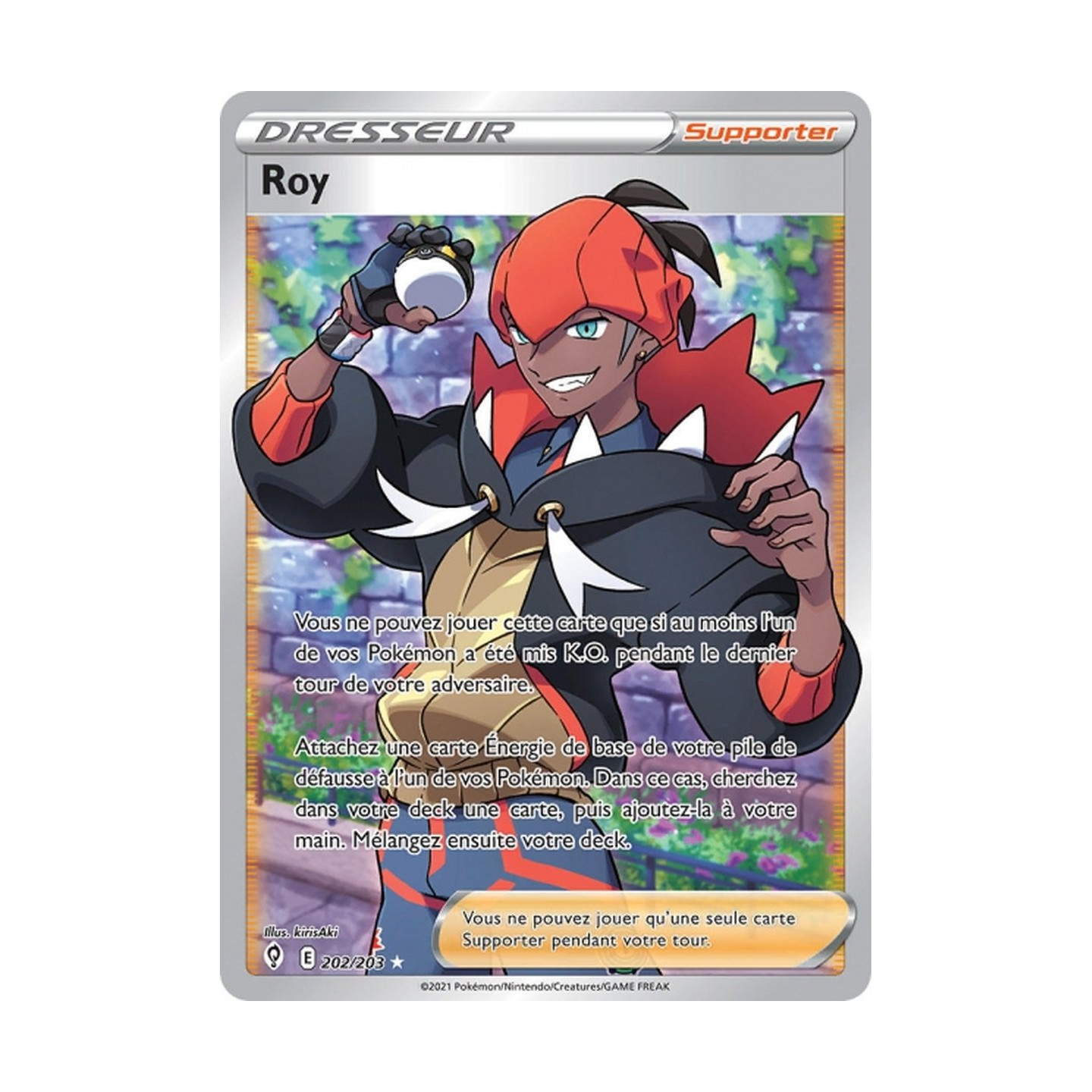 Roy - EB07 202/203 - Évolution Céleste SWSH07 - Carte Pokémon à l