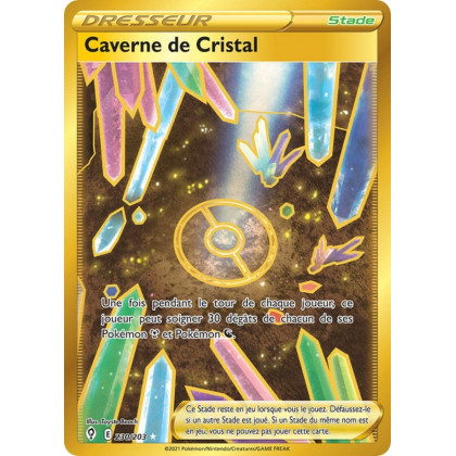 Caverne de Cristal - EB07 230/203 - Évolution Céleste SWSH07 - Cartes Pokémon