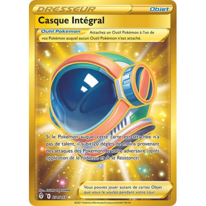 Casque Intégral - EB07 231/203 - Évolution Céleste SWSH07 - Cartes Pokémon