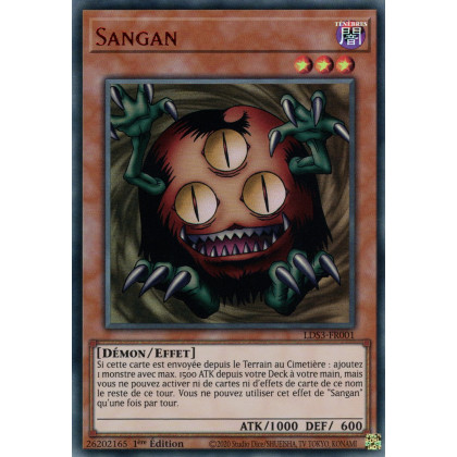 Sangan - LDS3-FR001 (V2 Rouge) - Cartes Yu-Gi-Oh!