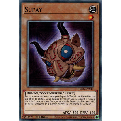 Supay - LDS3-FR047 - Cartes Yu-Gi-Oh!