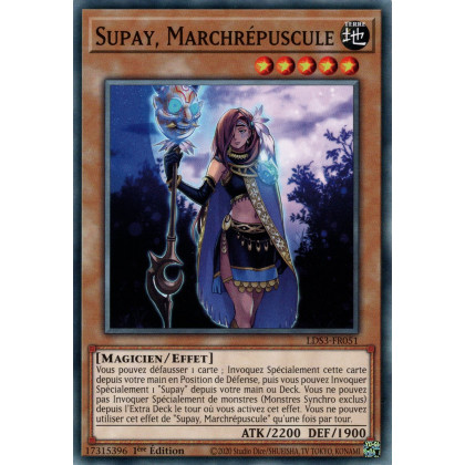 Supay, Marchrépuscule - LDS3-FR051 - Cartes Yu-Gi-Oh!