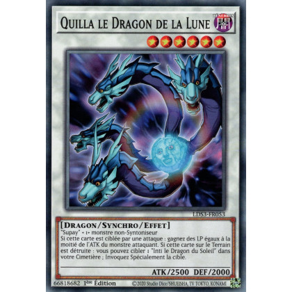 Quilla le Dragon de la Lune - LDS3-FR053 - Cartes Yu-Gi-Oh!