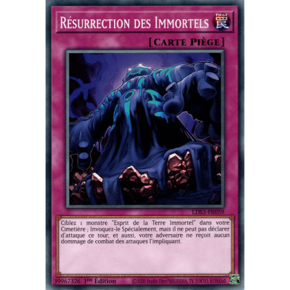 Résurrection des Immortels - LDS3-FR059 - Cartes Yu-Gi-Oh!