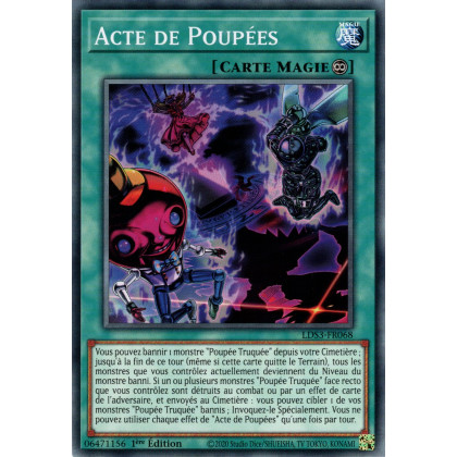 Acte de Poupées - LDS3-FR068 - Cartes Yu-Gi-Oh!
