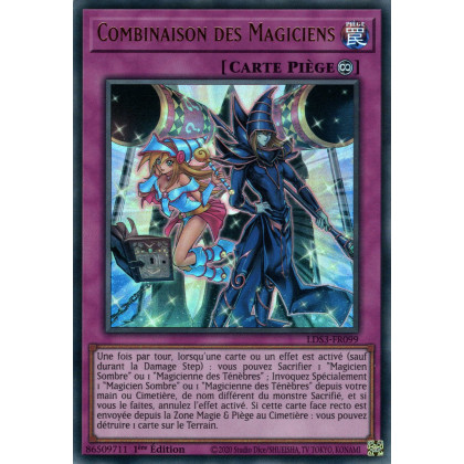 Combinaison des Magiciens - LDS3-FR099 (V.1 - Doré) - Cartes Yu-Gi-Oh!