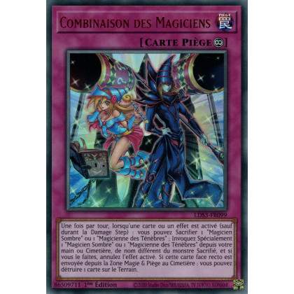 Combinaison des Magiciens - LDS3-FR099 (V.2 - Rouge) - Cartes Yu-Gi-Oh!