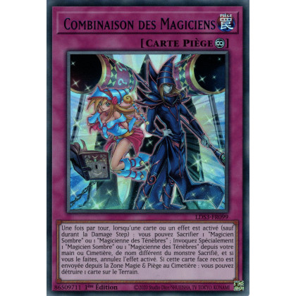 Combinaison des Magiciens - LDS3-FR099 (V.3 - Bleu) - Cartes Yu-Gi-Oh!