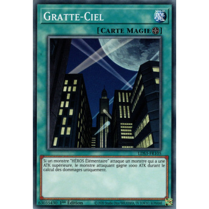 Gratte-Ciel - LDS3-FR105 - Cartes Yu-Gi-Oh!