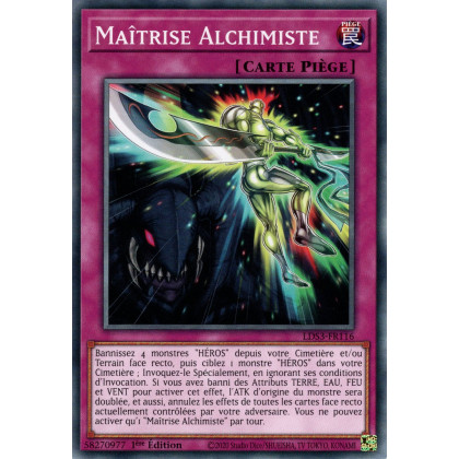 Maîtrise Alchimiste - LDS3-FR116 - Cartes Yu-Gi-Oh!