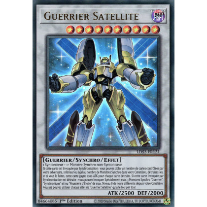 Guerrier Satellite - LDS3-FR121 (V.1 - Doré) - Cartes Yu-Gi-Oh!