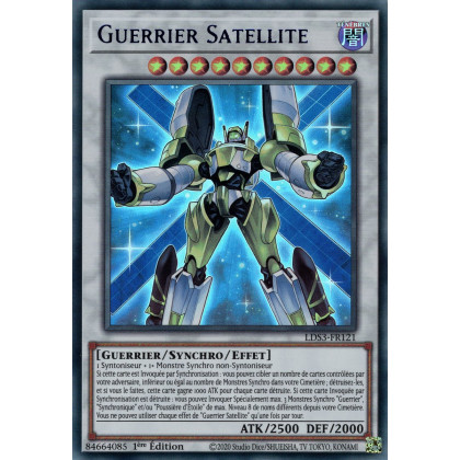 Guerrier Satellite - LDS3-FR121 (V.3 - Bleu) - Cartes Yu-Gi-Oh!