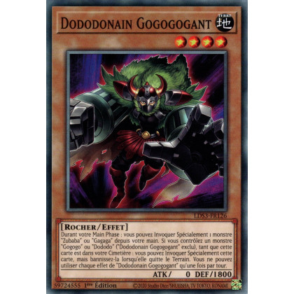 Dododonain Gogogogant - LDS3-FR126 - Cartes Yu-Gi-Oh!