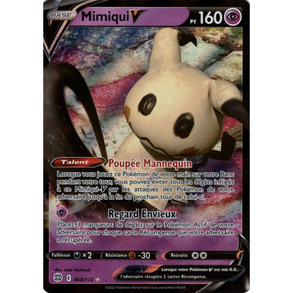 Mimiqui V - EB09 068/172 - Stars Étincelantes SWSH09 - Cartes Pokémon