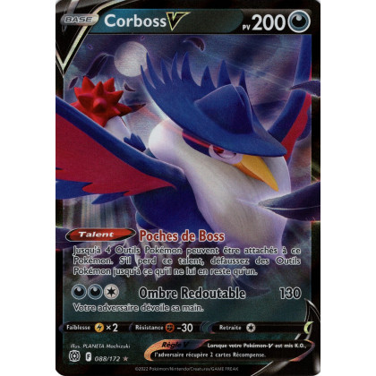 Corboss V - EB09 088/172 - Stars Étincelantes SWSH09 - Cartes Pokémon