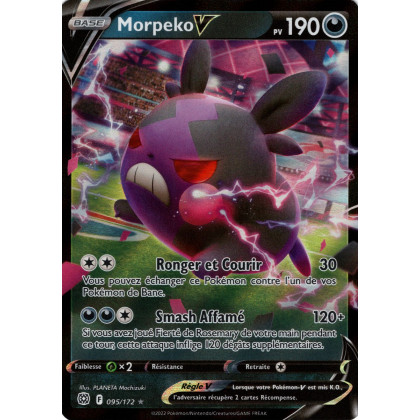 Morpeko V - EB09 095/172 - Stars Étincelantes SWSH09 - Cartes Pokémon
