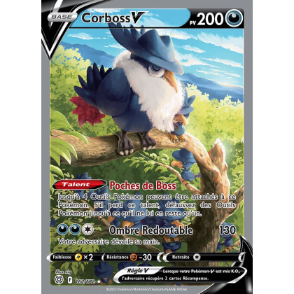 Corboss V - EB09 162/172 - Stars Étincelantes SWSH09 - Cartes Pokémon