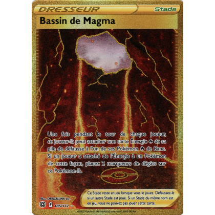 Bassin de Magma - EB09 185/172 - Stars Étincelantes SWSH09 - Cartes Pokémon