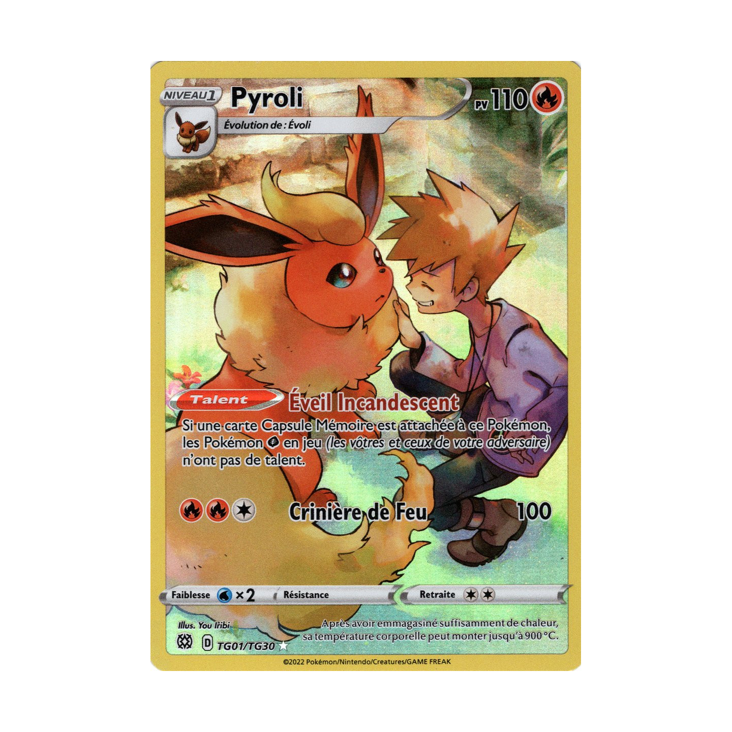 Pyroli - EB09 TG01/TG30 - Stars Étincelantes SWSH09 - Carte Pokémon à  l'unité - DracauGames