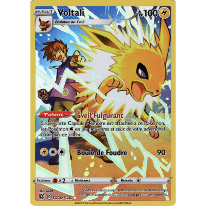 Voltali - EB09 TG04/TG30 - Stars Étincelantes SWSH09 - Cartes Pokémon