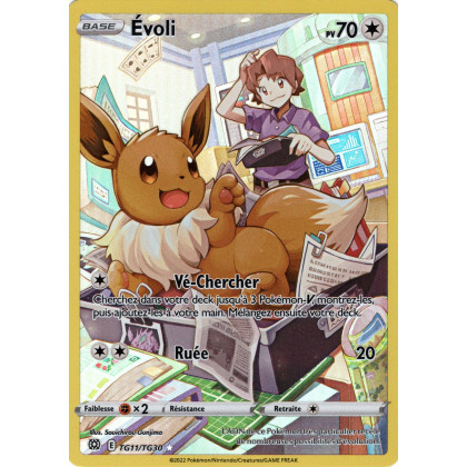 Évoli - EB09 TG11/TG30 - Stars Étincelantes SWSH09 - Cartes Pokémon