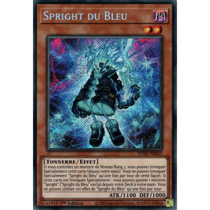 Spright du Bleu - POTE-FR003 - Carte Yu-Gi-Oh!