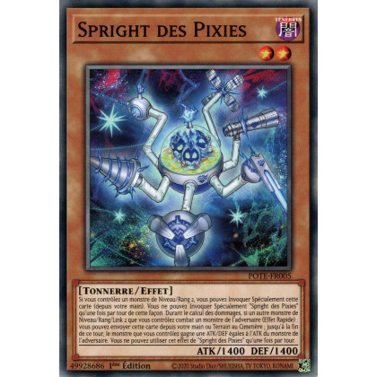 Spright des Pixies - POTE-FR005 - Carte Yu-Gi-Oh!