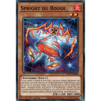 Spright du Rouge - POTE-FR006 - Carte Yu-Gi-Oh!