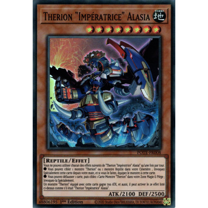 Therion "Impératrice" Alasia - POTE-FR008 - Carte Yu-Gi-Oh!
