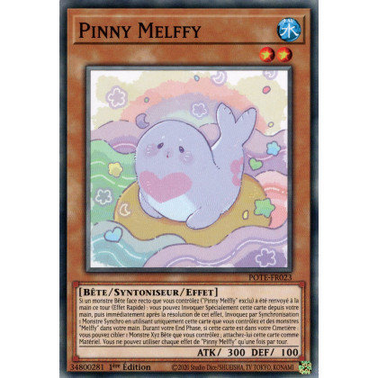 Pinny Melffy - POTE-FR023 - Carte Yu-Gi-Oh!
