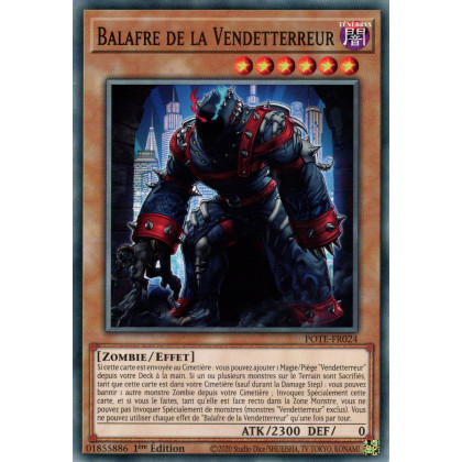 Balafre de la Vendetterreur - POTE-FR024 - Carte Yu-Gi-Oh!